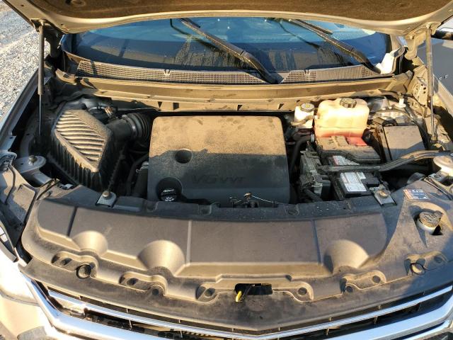 1GNERGKW6KJ120458 - 2019 CHEVROLET TRAVERSE LT GRAY photo 12