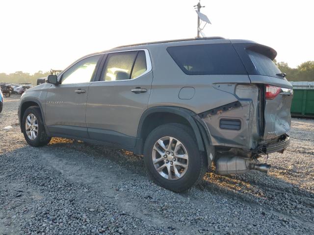 1GNERGKW6KJ120458 - 2019 CHEVROLET TRAVERSE LT GRAY photo 2
