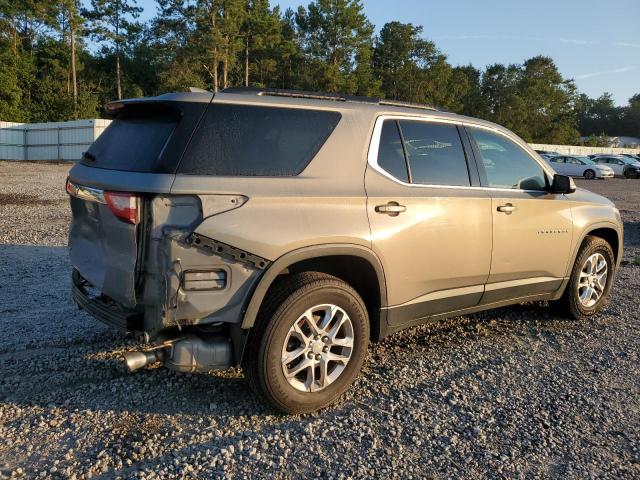 1GNERGKW6KJ120458 - 2019 CHEVROLET TRAVERSE LT GRAY photo 3
