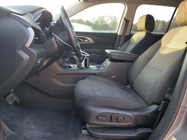 1GNERGKW6KJ120458 - 2019 CHEVROLET TRAVERSE LT GRAY photo 7