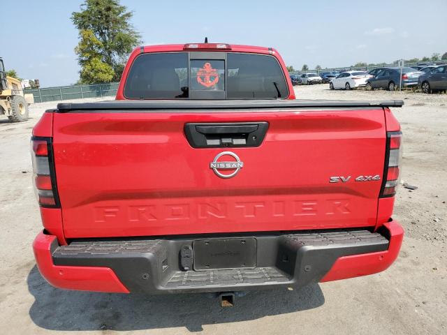 1N6ED1EK4NN606998 - 2022 NISSAN FRONTIER S RED photo 6