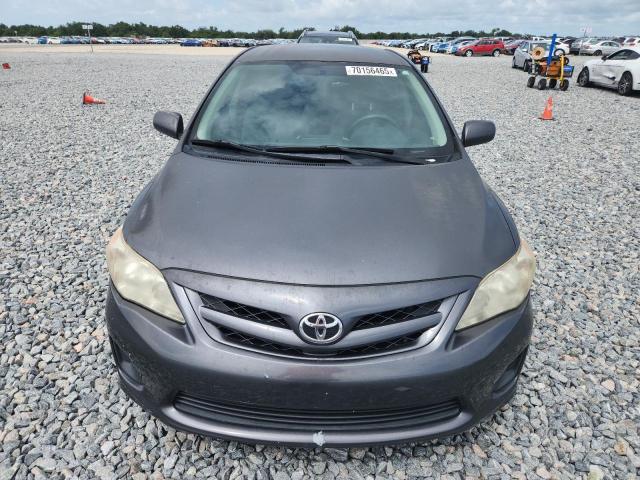 2T1BU4EEXBC711982 - 2011 TOYOTA COROLLA BASE ნაცრისფერი ფოტო 5