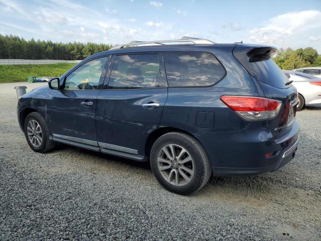 5N1AR2MN9DC656578 - 2013 NISSAN PATHFINDER S أزرق صورة 2