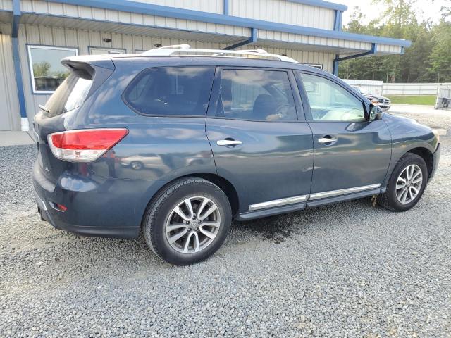 5N1AR2MN9DC656578 - 2013 NISSAN PATHFINDER S أزرق صورة 3