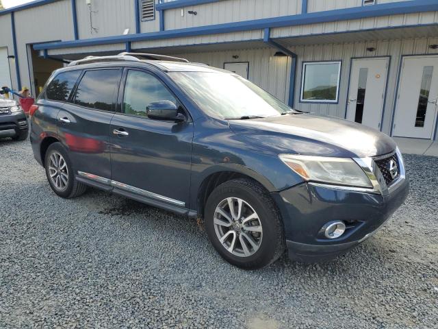 5N1AR2MN9DC656578 - 2013 NISSAN PATHFINDER S أزرق صورة 4