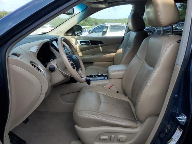 5N1AR2MN9DC656578 - 2013 NISSAN PATHFINDER S أزرق صورة 7