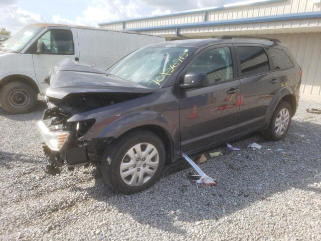 3C4PDCAB0LT277128 - 2020 DODGE JOURNEY SE BLACK photo 1