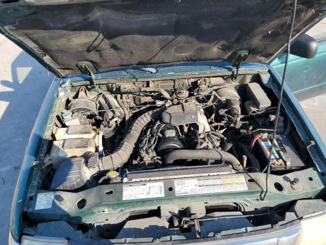 4F4YR12C6XTM01607 - 1999 MAZDA B2500 GREEN photo 11