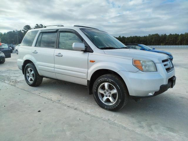 5FNYF28797B010567 - 2007 HONDA PILOT EXL SILVER photo 4