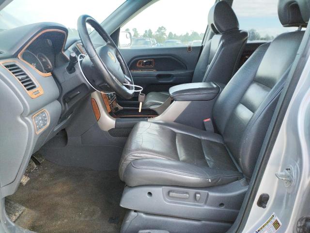 5FNYF28797B010567 - 2007 HONDA PILOT EXL SILVER photo 7