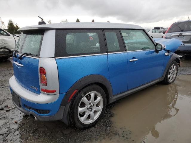 WMWMM33588TP88970 - 2008 MINI COOPER S CLUBMAN BLUE photo 3