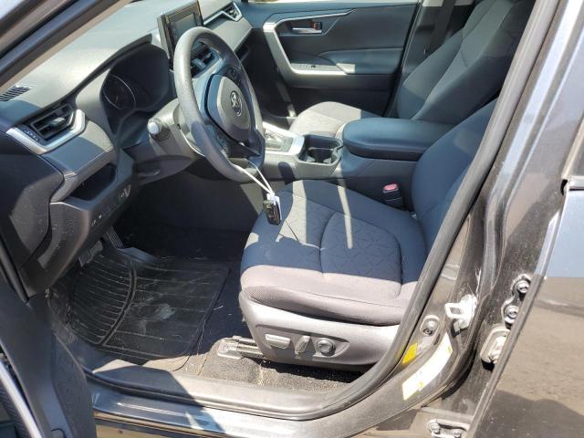JTMW1RFV8KD033645 - 2019 TOYOTA RAV4 XLE GRAY photo 7