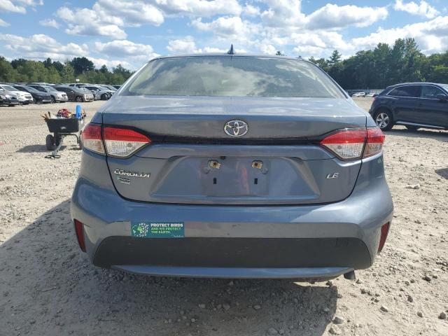 JTDEPRAE0LJ039721 - 2020 TOYOTA COROLLA LE BLUE photo 6