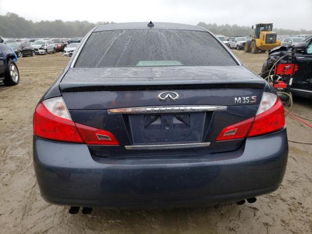 JNKCY01E19M800262 - 2009 INFINITI M35 BASE BLUE photo 6