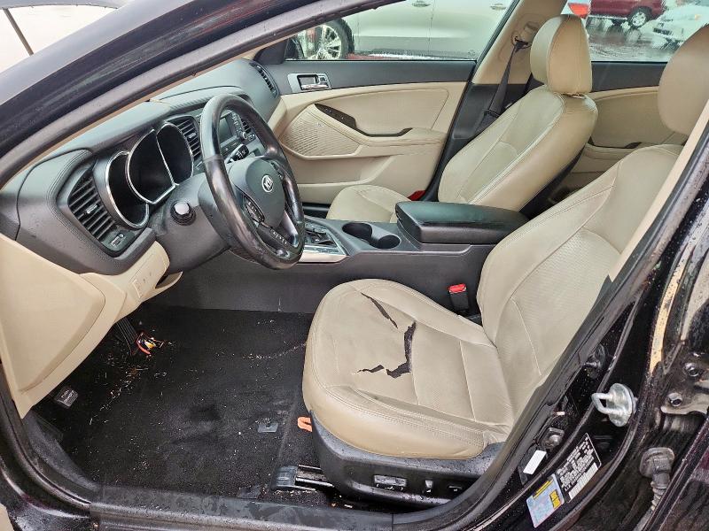 5XXGN4A72DG108448 - 2013 KIA OPTIMA EX BLACK photo 7