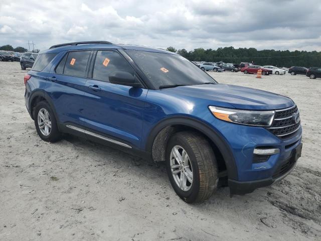 1FMSK7DH1PGB19233 - 2023 FORD EXPLORER XLT Көк фото 4