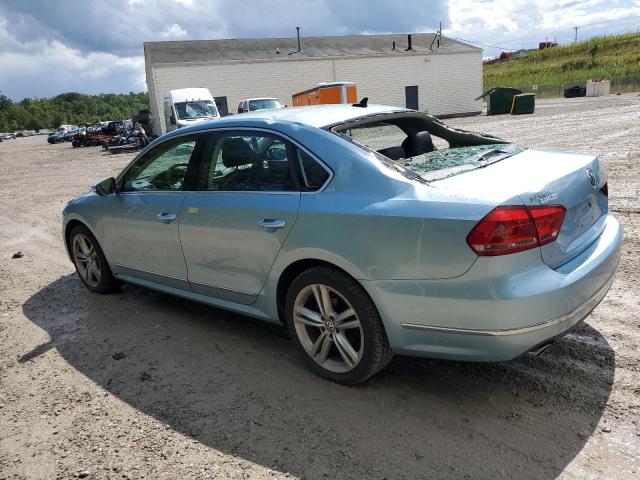 1VWCM7A30DC003405 - 2013 VOLKSWAGEN PASSAT SEL Mavi fotoğraf 2