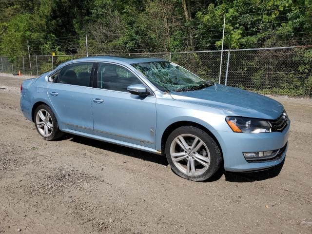 1VWCM7A30DC003405 - 2013 VOLKSWAGEN PASSAT SEL Mavi fotoğraf 4