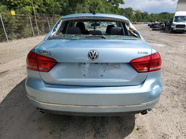 1VWCM7A30DC003405 - 2013 VOLKSWAGEN PASSAT SEL Mavi fotoğraf 6