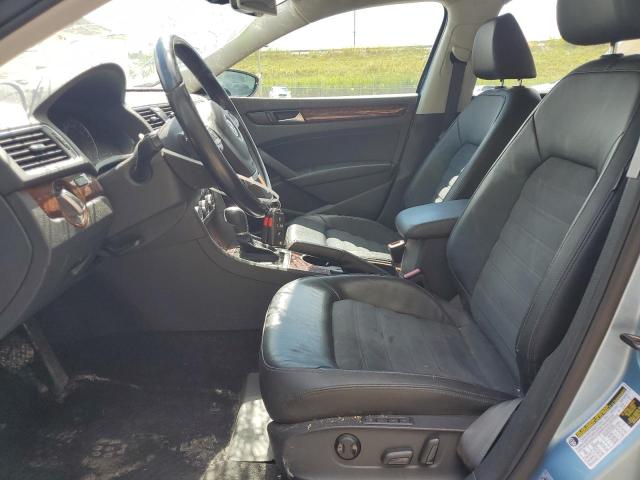 1VWCM7A30DC003405 - 2013 VOLKSWAGEN PASSAT SEL Mavi fotoğraf 7