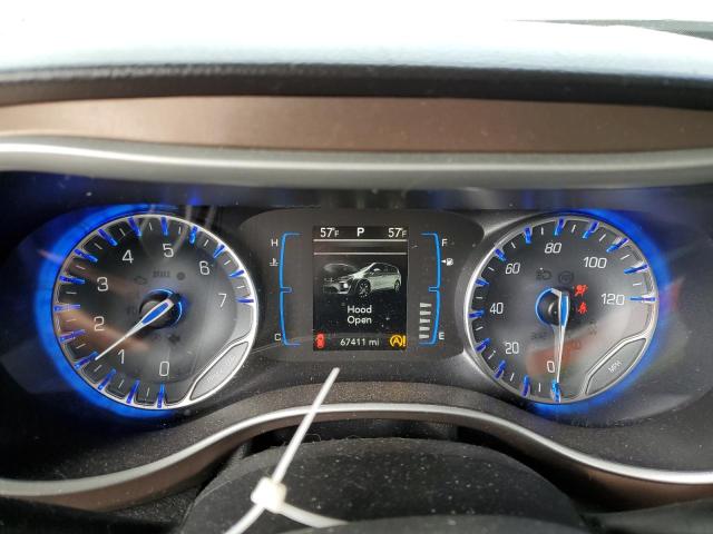 2C4RC1BG7HR820463 - 2017 CHRYSLER PACIFICA TOURING L SILVER photo 9