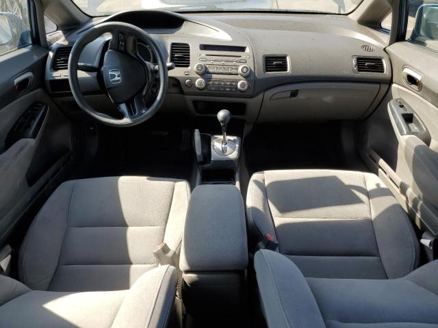 2HGFA16568H521409 - 2008 HONDA CIVIC LX BLUE photo 8