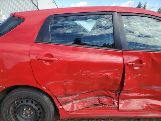 2T1KU4EE2BC551225 - 2011 TOYOTA COROLLA MA RED photo 10