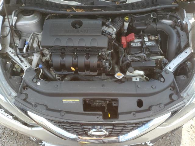 3N1AB7AP5KY352537 - 2019 NISSAN SENTRA S ვერცხლისფერი ფოტო 11