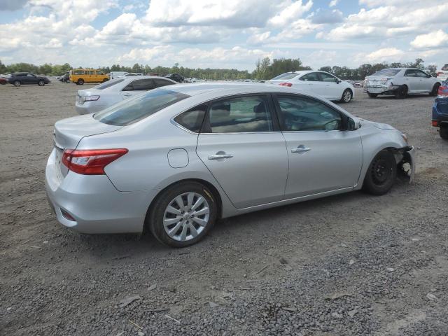 3N1AB7AP5KY352537 - 2019 NISSAN SENTRA S ვერცხლისფერი ფოტო 3