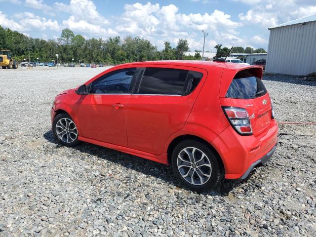 1G1JD6SH5H4168552 - 2017 CHEVROLET SONIC LT წითელი ფოტო 2