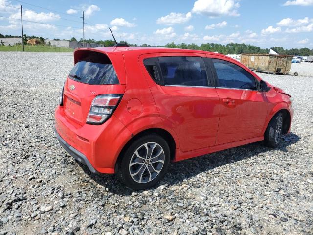 1G1JD6SH5H4168552 - 2017 CHEVROLET SONIC LT წითელი ფოტო 3
