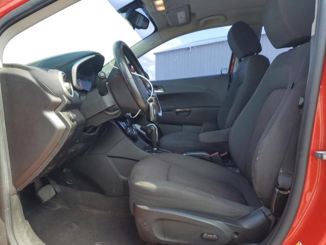 1G1JD6SH5H4168552 - 2017 CHEVROLET SONIC LT წითელი ფოტო 7
