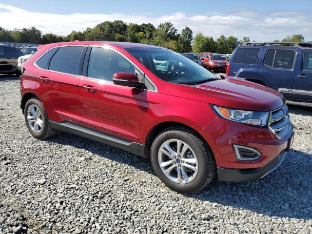 2FMPK3J92HBB08651 - 2017 FORD EDGE SEL BURGUNDY photo 4