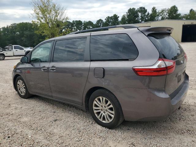 5TDYK3DC0FS533975 - 2015 TOYOTA SIENNA XLE Сұр фото 2