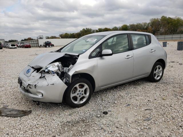 JN1AZ0CP8BT008824 - 2011 NISSAN LEAF SV SILVER photo 1