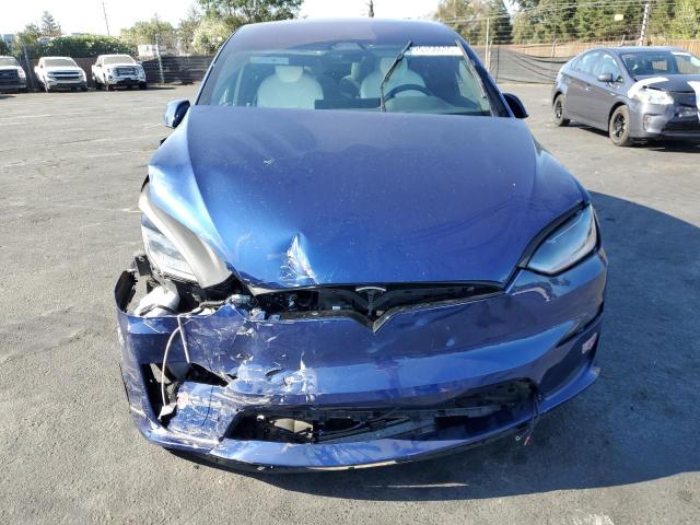 7SAXCBE61PF429385 - 2023 TESLA MODEL X BLUE photo 5