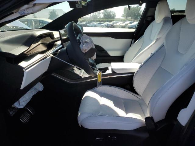 7SAXCBE61PF429385 - 2023 TESLA MODEL X BLUE photo 7