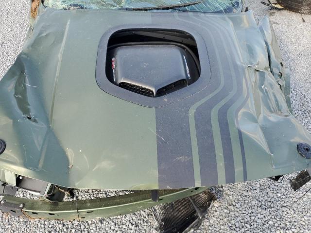 2C3CDZFJ2NH251888 - 2022 DODGE CHALLENGER R/T SCAT PACK GREEN photo 11