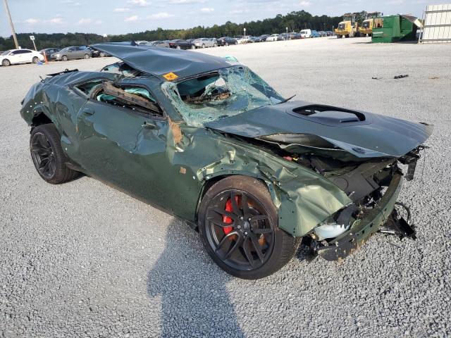 2C3CDZFJ2NH251888 - 2022 DODGE CHALLENGER R/T SCAT PACK GREEN photo 4