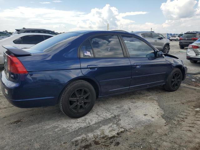 2HGES26752H537298 - 2002 HONDA CIVIC EX ლურჯი ფოტო 3