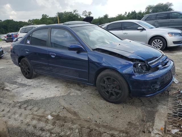 2HGES26752H537298 - 2002 HONDA CIVIC EX ლურჯი ფოტო 4