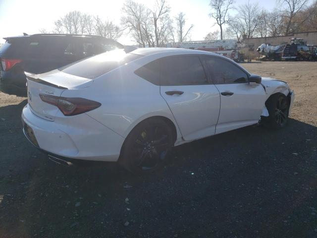 19UUB6F58MA008527 - 2021 ACURA TLX TECH A WHITE photo 3