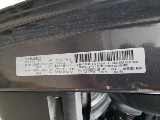 3C6TRVDG9KE551052 - 2019 RAM PROMASTER 2500 HIGH أسود صورة 14