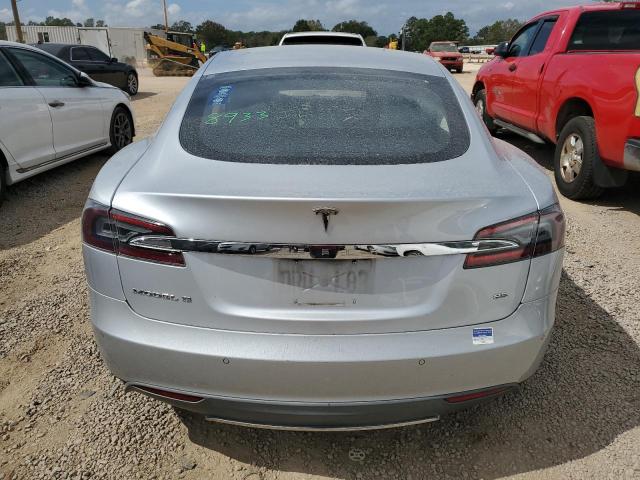 5YJSA1H1XEFP61412 - 2014 TESLA MODEL S Արծաթագույն լուսանկար 6