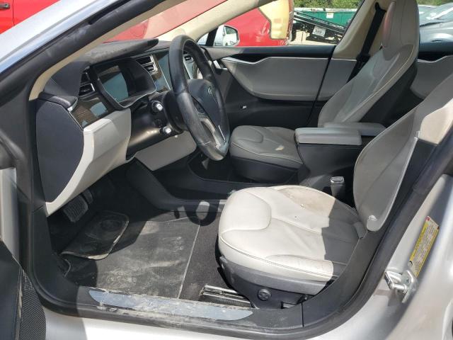 5YJSA1H1XEFP61412 - 2014 TESLA MODEL S Արծաթագույն լուսանկար 7