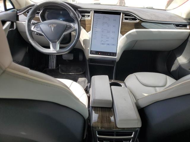 5YJSA1H1XEFP61412 - 2014 TESLA MODEL S Արծաթագույն լուսանկար 8
