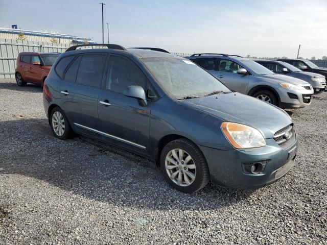 KNAHH8C80A7322624 - 2010 KIA RONDO EX TEAL photo 4