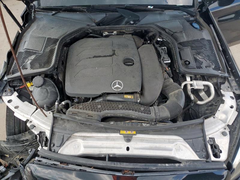 55SWF8DB7KU307400 - 2019 MERCEDES-BENZ C 300 أسود صورة 11