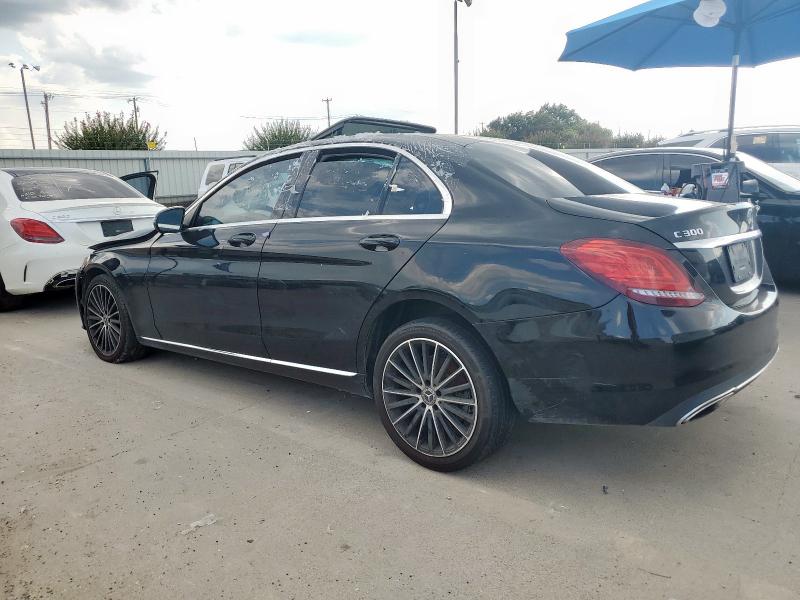 55SWF8DB7KU307400 - 2019 MERCEDES-BENZ C 300 أسود صورة 2