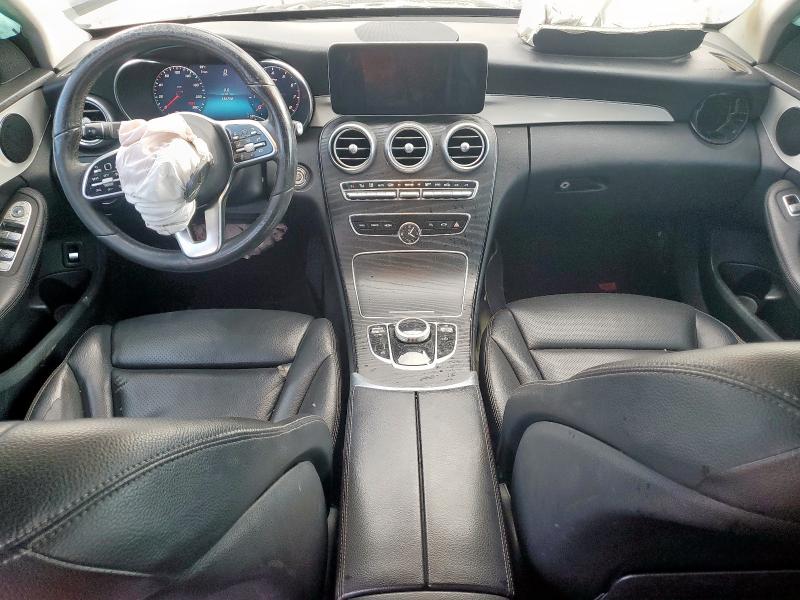 55SWF8DB7KU307400 - 2019 MERCEDES-BENZ C 300 أسود صورة 8